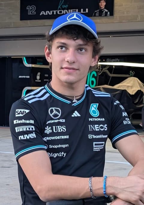Andrea Kimi Antonelli, Formula 1 driver portrait