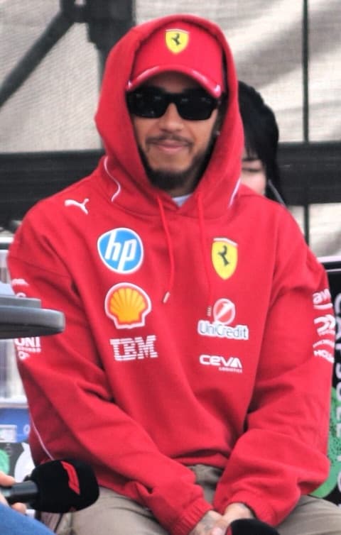 Lewis Hamilton, Formula 1 driver portrait