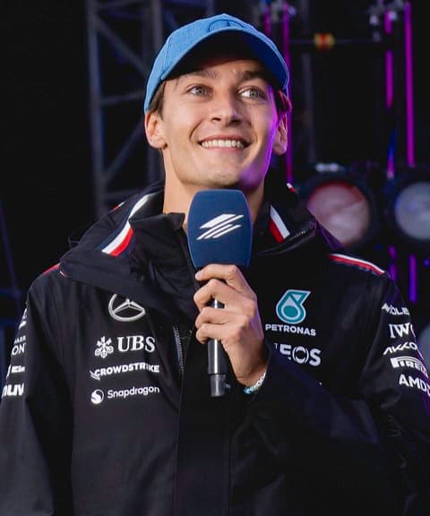 George Russell, Formula 1 driver portrait