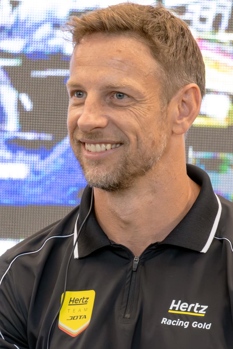 Jenson Button, Formula 1 driver portrait