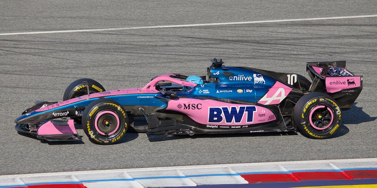 Alpine A526 โ Alpine F1 Team 2026 Formula 1 car on track