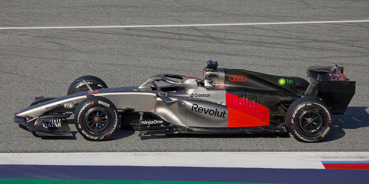 Audi R26 — Audi 2026 Formula 1 car on track