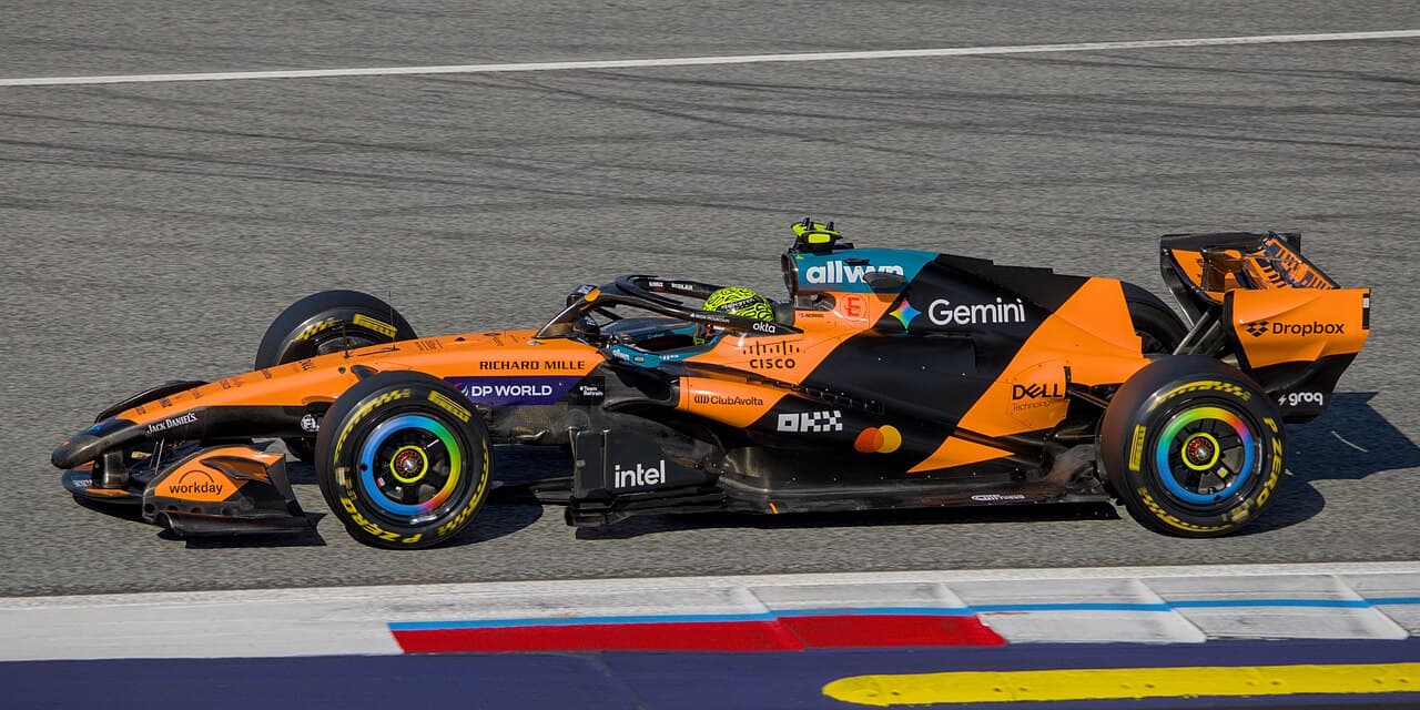 McLaren MCL40 — McLaren 2026 Formula 1 car on track
